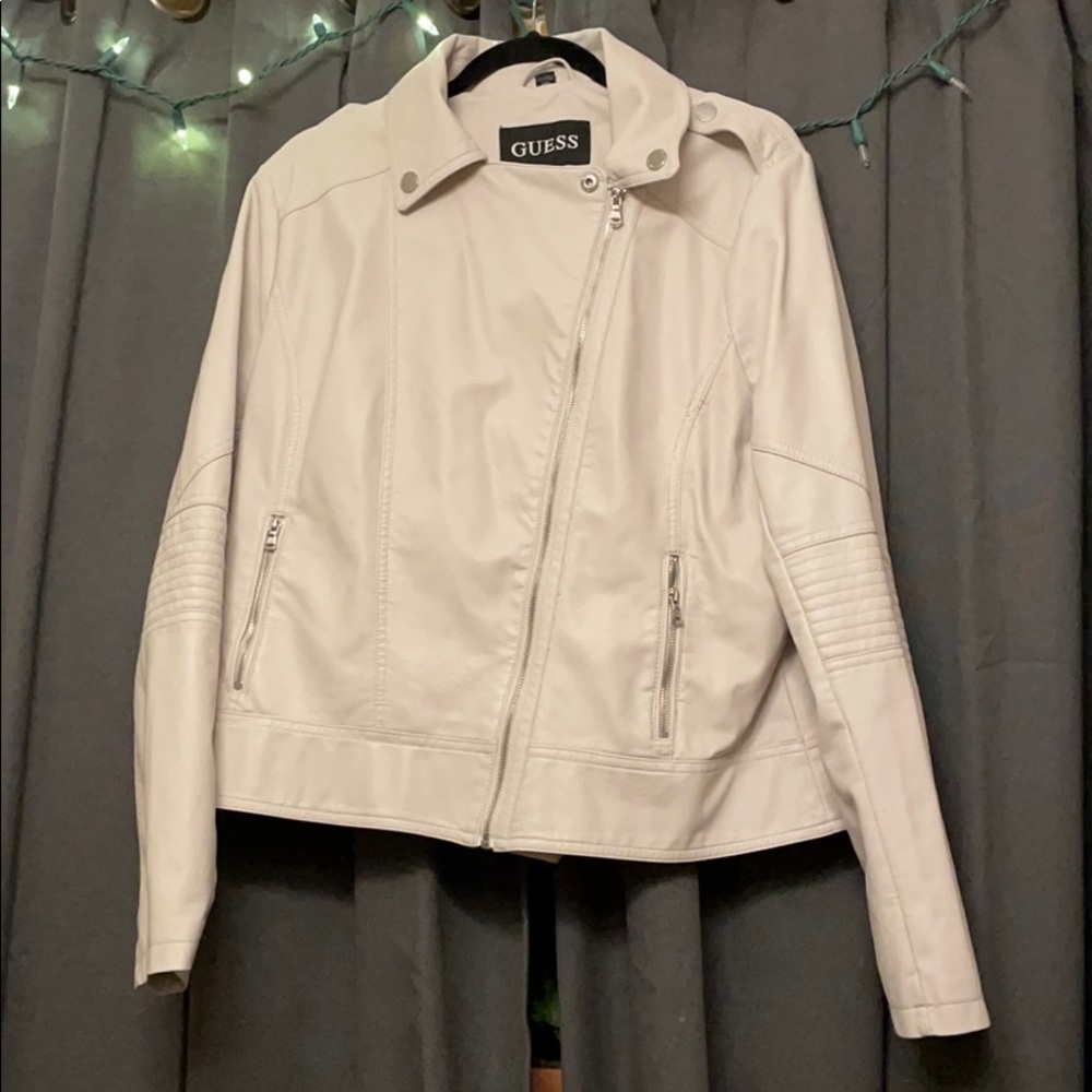 Leather Guess Jacket